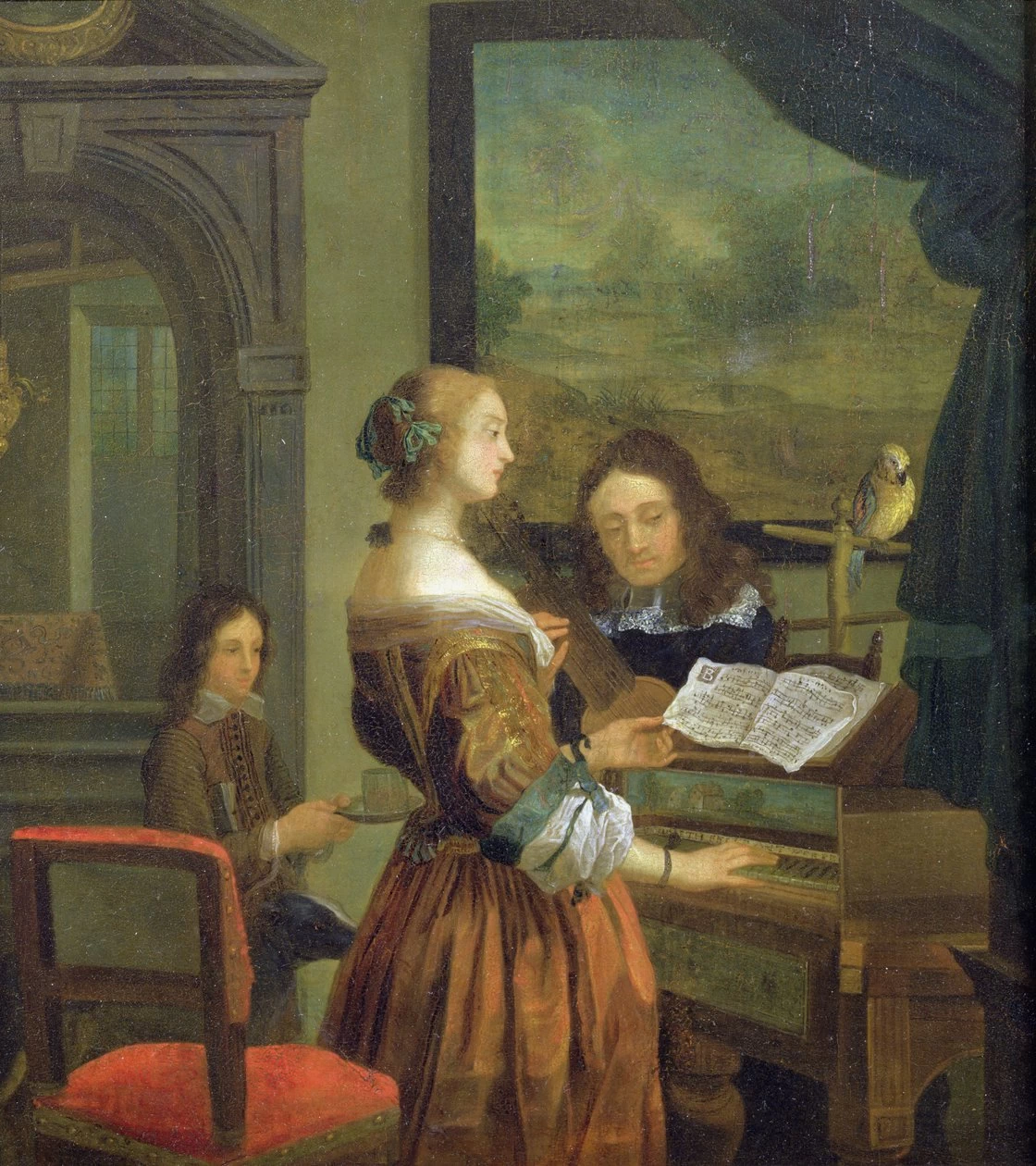 La lezione di musica - The Trustees of the Weston Park Foundation